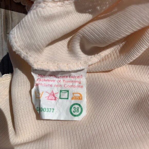 Vintage Babydoll Midi Slip Dress Satin Lace Trim Boho Lingerie - Picture 8 of 16